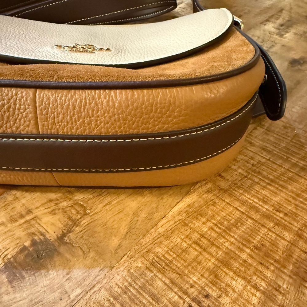 NWOT Coach Macie Saddle Bag in Colorblock - Picture 10 of 13